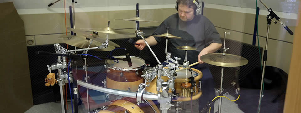 Im Studio mit »Rooty Blue«